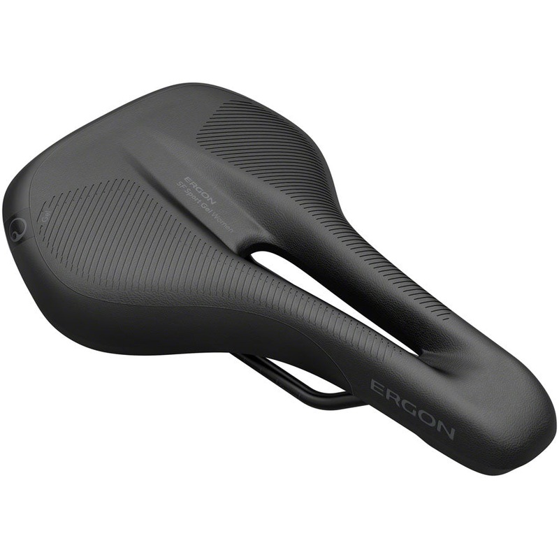 Ergon SF Sport Gel Saddle – Chromoly Black Womens Small/Medium
