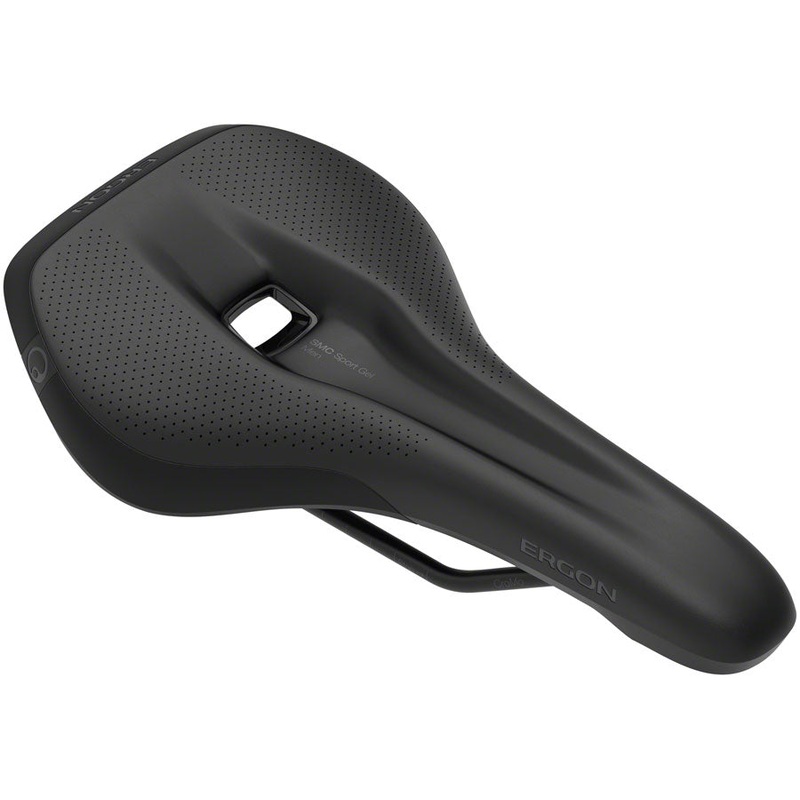 Ergon SMC Sport Gel Saddle – Stealth, Mens, Medium/Large