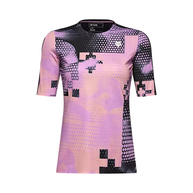 Fox Racing Flexair Ascent Short Sleeve MTB Jersey – Pulse – Womens – Desert Rose Desert Rose X-Small