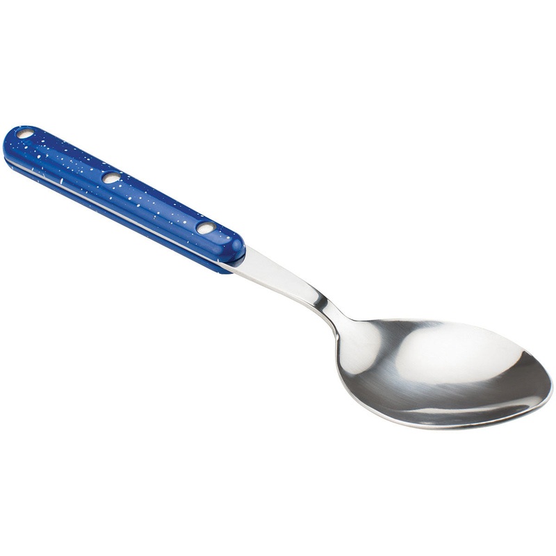 GSI Enamelware Blue Enamel Tablespoon Set – Stylish Blue Tableware Collection