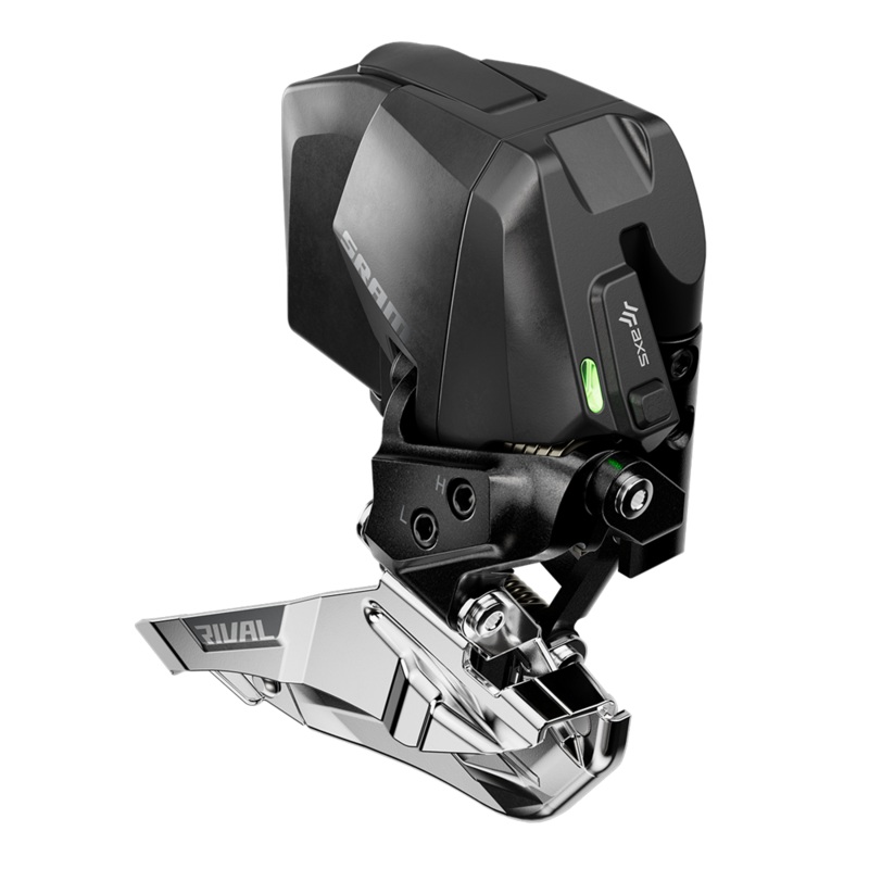 SRAM Rival AXS Front Derailleur – 2×12-Speed, Braze-on, (Battery Not Included), Black, E1