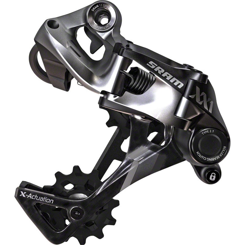 SRAM XX1 Rear Derailleur – 11 Speed, Medium Cage, Black