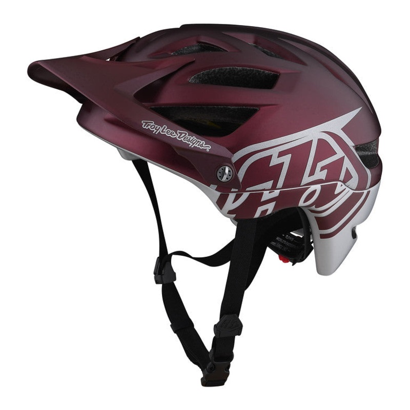 Troy Lee Designs A1 MIPS MTB Helmet – Classic – Wine – 2022 Wine X-Small