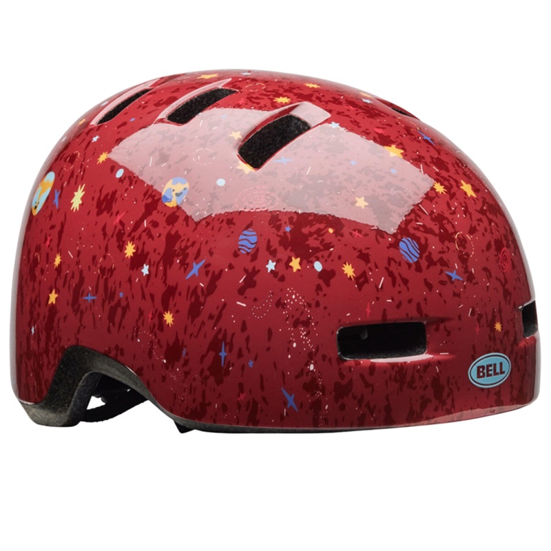 Bell Lil Ripper Child Helmet – Panets – Gloss Dark Red Panets – Gloss Dark Red Universal Child – 48-55CM