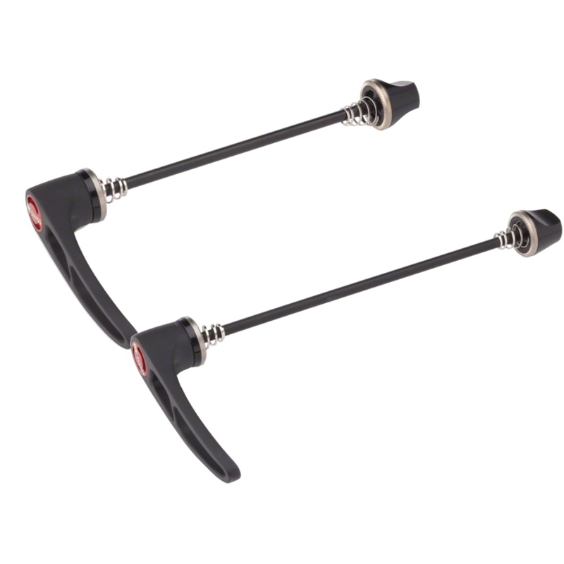 DT Swiss RWS MTB & Road Wheel Skewers Bundle Steel & Aluminum Quick Release Clamps, 100mm & 130mm, Disc Brake Compatible