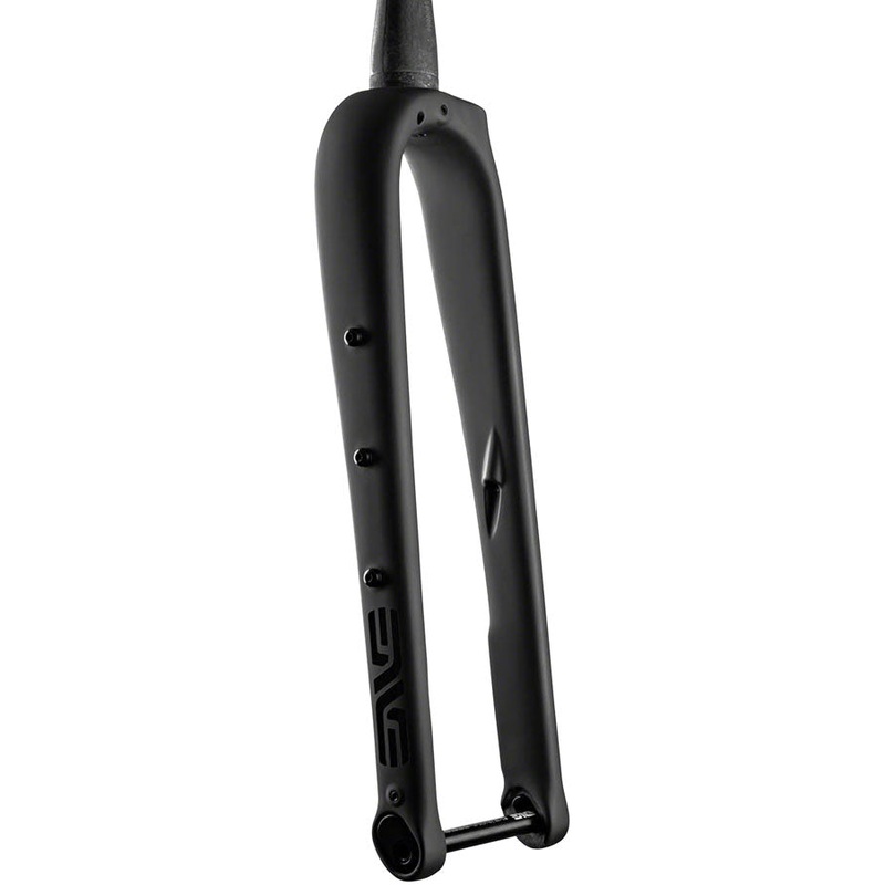 ENVE Composites Adventure Fork – 1.5  Tapered, Flat-Mount Disc, Carbon, 12 x 100mm Axle,  49/55 Rake, Black