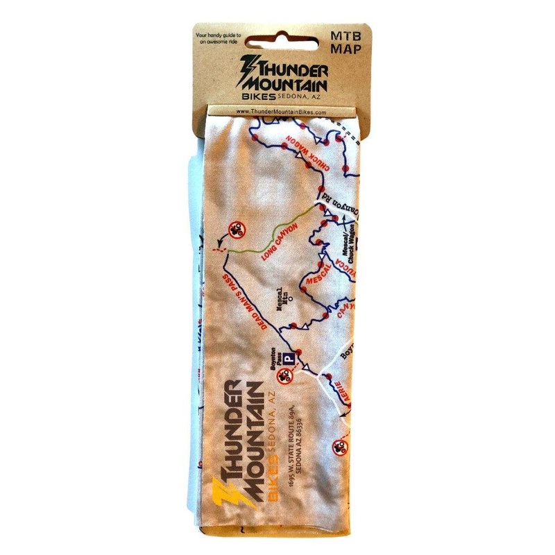 Sedona Manky Mountain Bike Trail Map