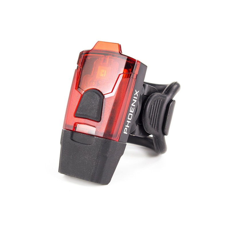 Serfas Phoenix Helmet Light – Black Black