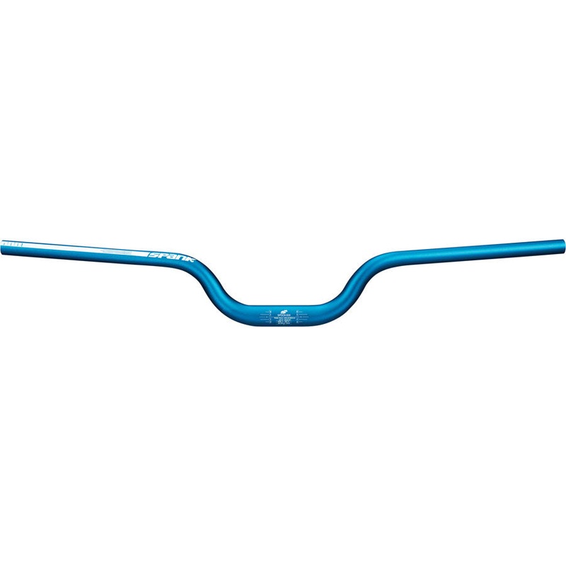Spank Spoon 800 Handlebar – 31.8mm Clamp, 800mm, 60mm Rise, Blue