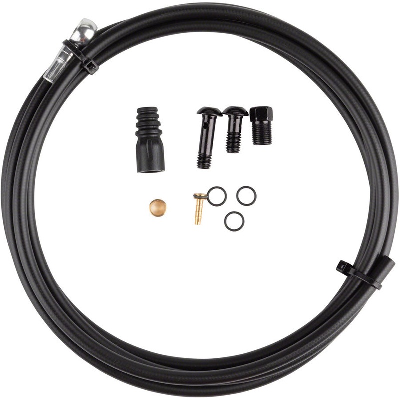 Tektro Disc Brake Hydraulic Hose Kit – With Banjo Unit 5.5mm Kevlar Hose 2000mm