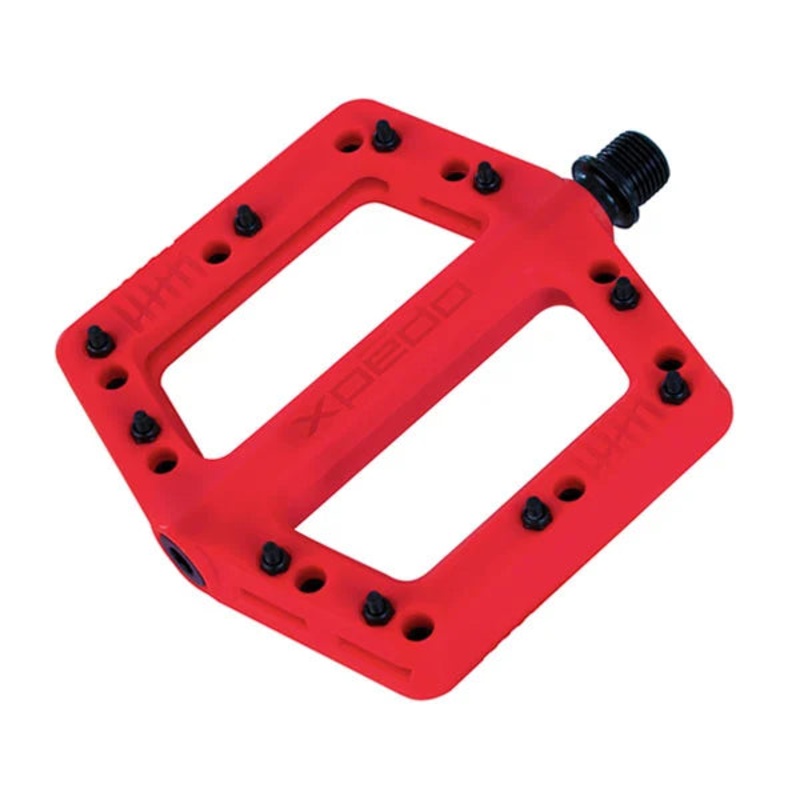Xpedo Felix Flat Pedals – Red Red