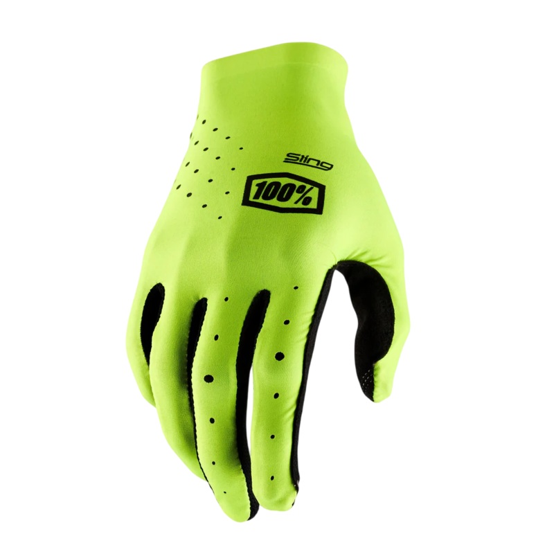 100% Sling MX Glove – Fluo Yellow Fluo Yellow Small
