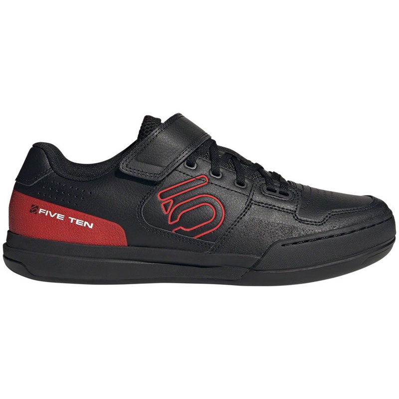 Five Ten Hellcat Mountain Clipless Shoes – Mens Core BLK/Red/FTWR White 12