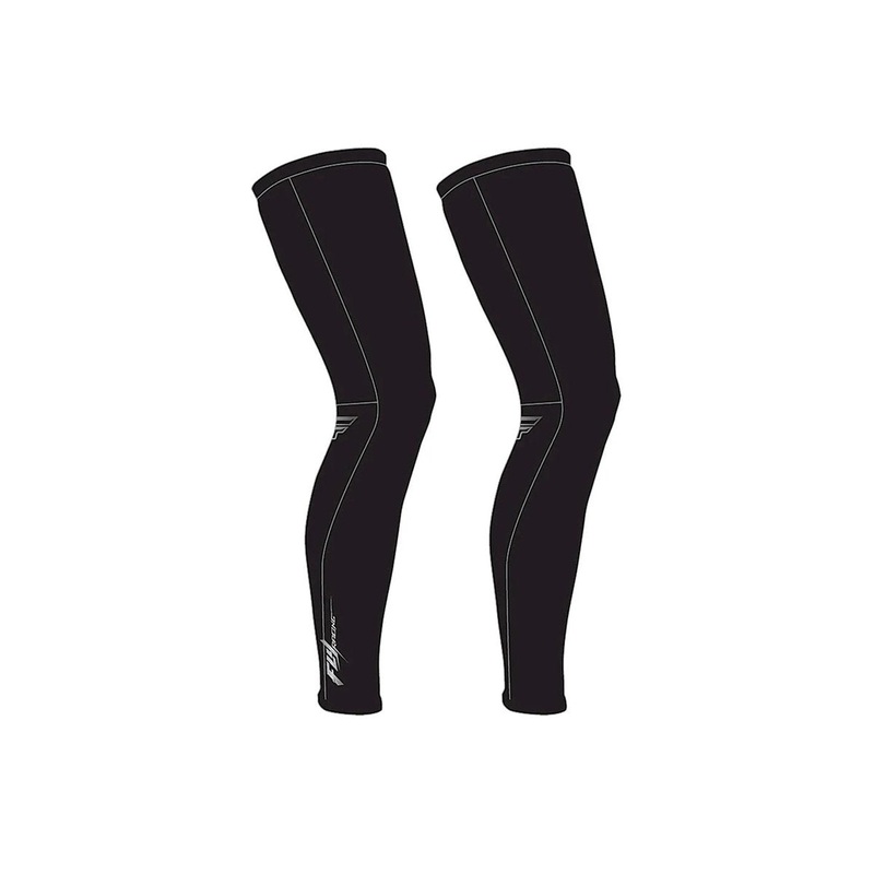 Fly Racing Action Leg Warmer – Black Black Small