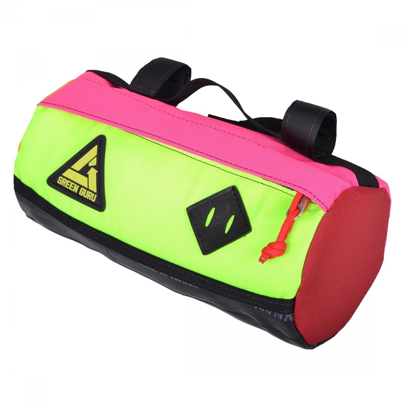Green Guru Fatty Handlebar Bag Wild 5x10x5in Handlebar