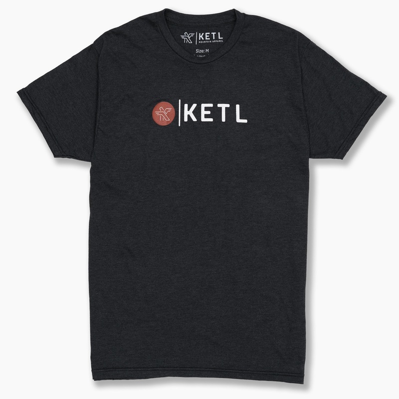 KETL Mtn For Fun’s Sake Tri-Blend Tech Tee: Athletic Performance Shirt That’s Magically Soft & Quick Dry – Black Men’s Small