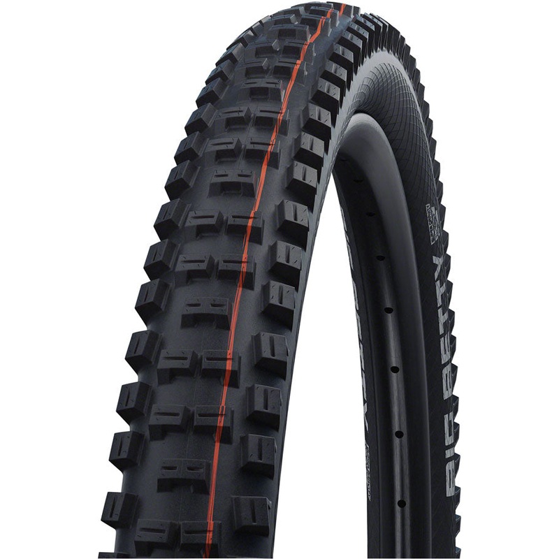 Schwalbe Big Betty Tire – 27.5 x 2.4″, Tubeless, Folding, Black, Evolution Line, Addix Soft, Super Trail