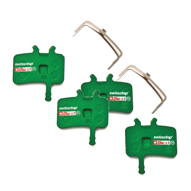 SwissStop Disc 17 C Organic Disc Brake Pads for Avid Juicy & BB7 Quiet, Durable, Wet & Dry Performance