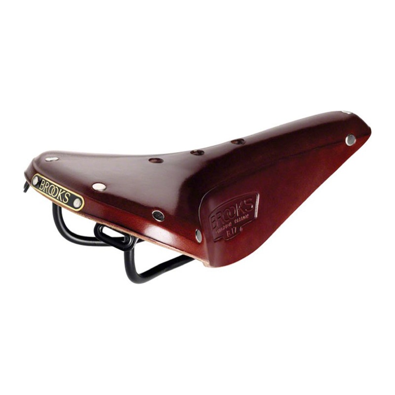 Brooks England Classic B17 Leather Saddle – Narrow – Antique Brown Antique Brown