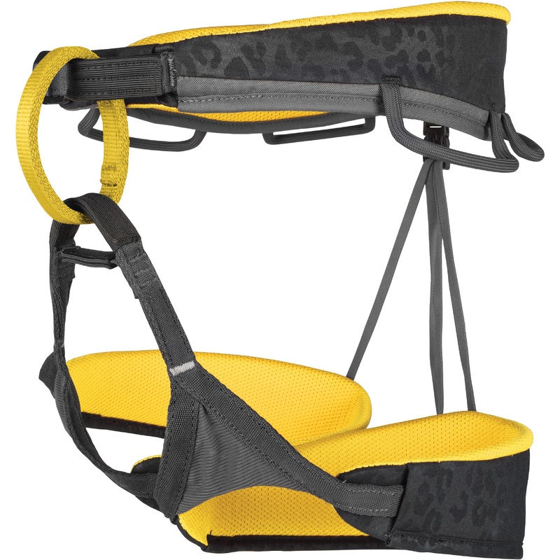 Grivel Trend Harness Leopard – Black M: Stylish and Secure Climbing Gear
