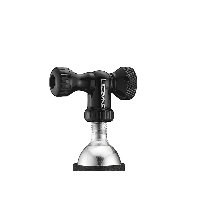 Lezyne Control Drive CO2 Inflator Head – Black Black
