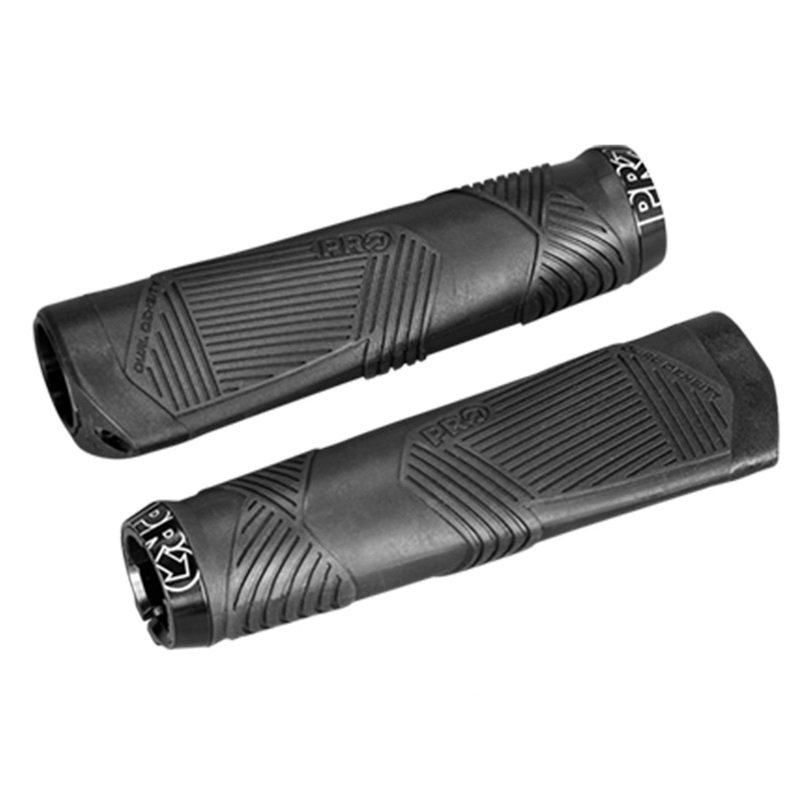 Pro Ergonomic Dual Density Grips – Black Black Lock On