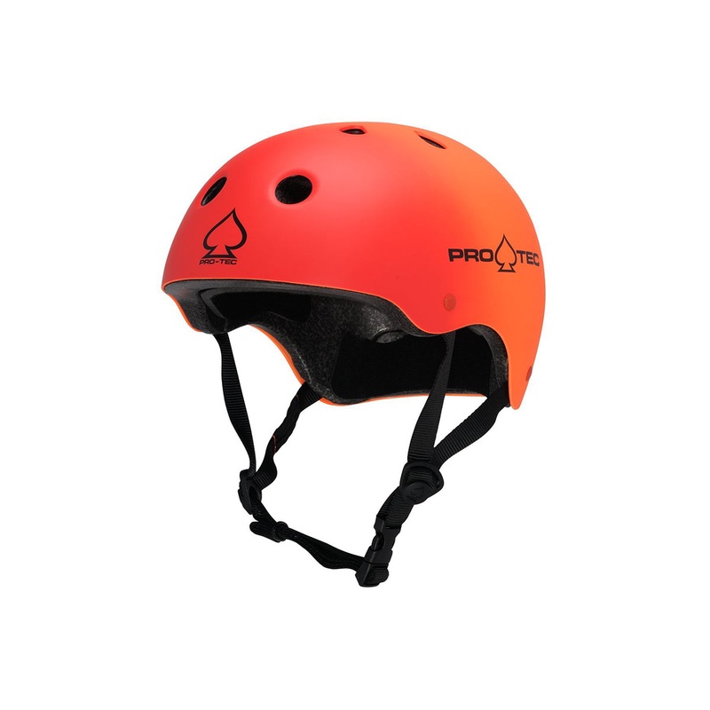 Pro-Tec Classic Certified Helmet – Red-Orange Fade Red – Orange Fade Medium