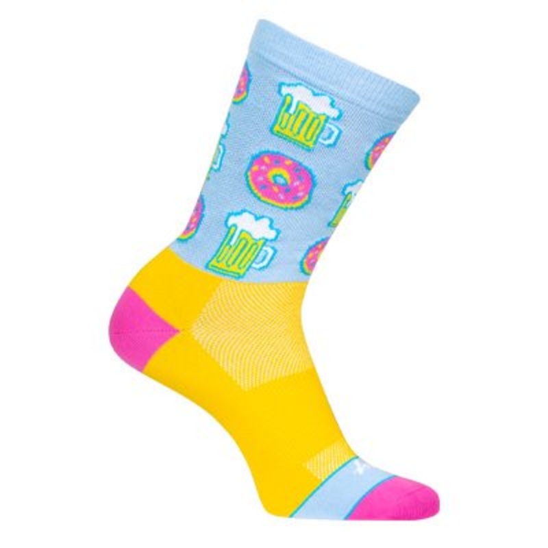 SockGuy 6″ Crew Sock – Mmmm Mmmm Small/Medium