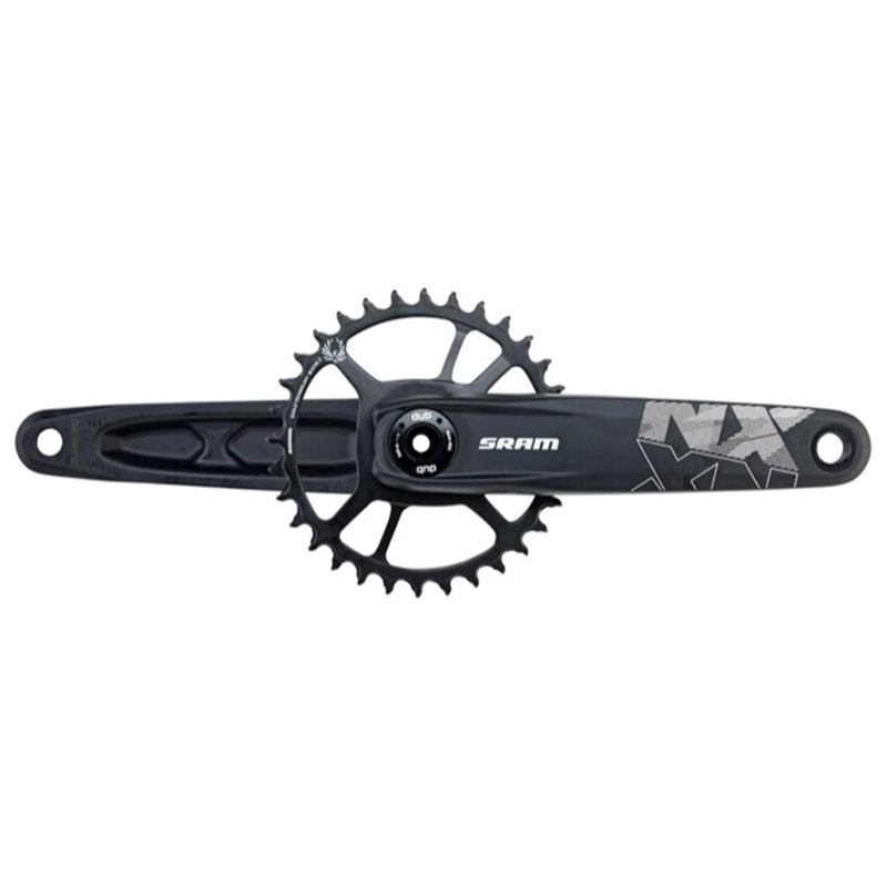 SRAM NX Eagle DUB Direct Mount Crankset – Black Black 170mm – 32t