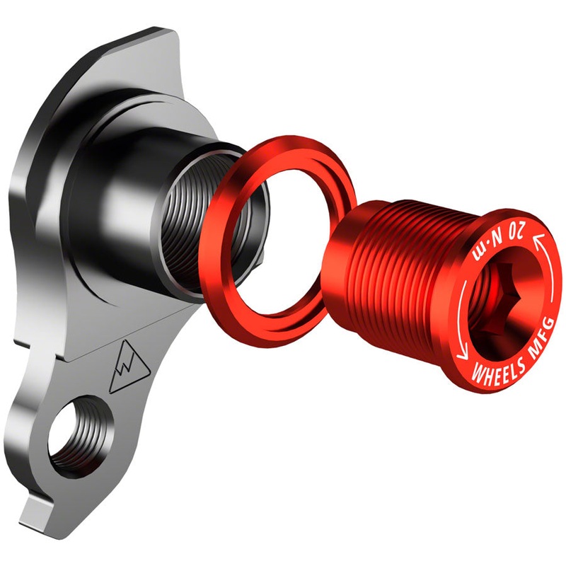 SRAM Universal Derailleur Hanger (UDH) – Red – Wheels Manufacturing – 404-1