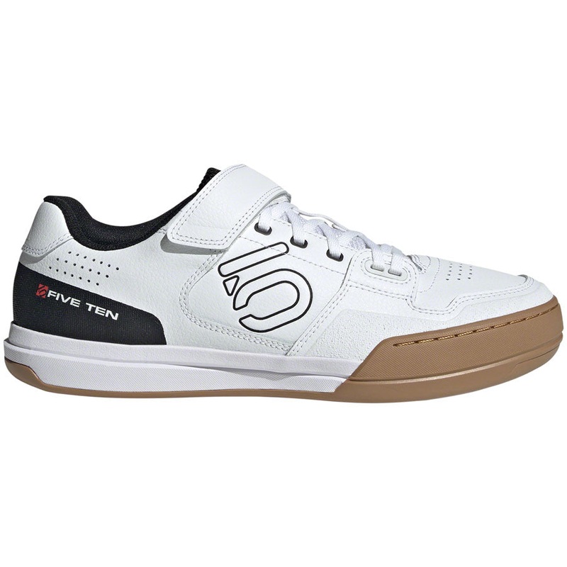 Five Ten Hellcat Mountain Clipless Shoes – Men’s, FTWR White/Core Black/Red, 10.5