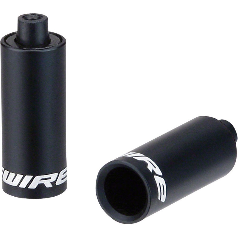 Jagwire Hooded End Cap 4mm Shift Bottle of 30 Black
