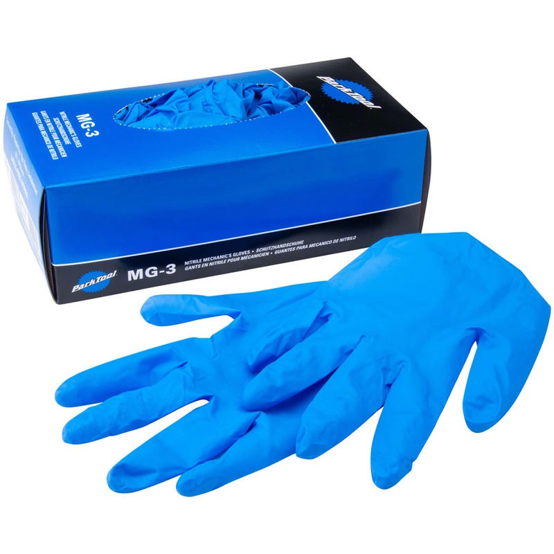 Park Tool MG-3L Nitrile Mechanics Gloves – Large