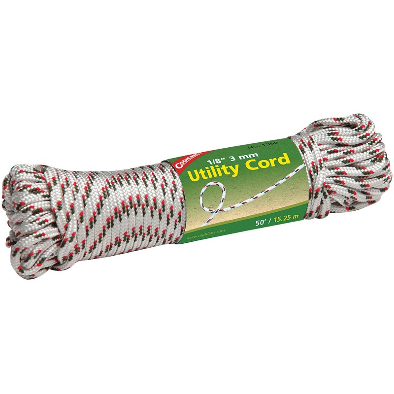 Premium Coghlan’s Utility Cord Collection  Durable Polypropylene Ropes for Camping, Tying, & Outdoor Gear with Superior Strength & Flexibility 8