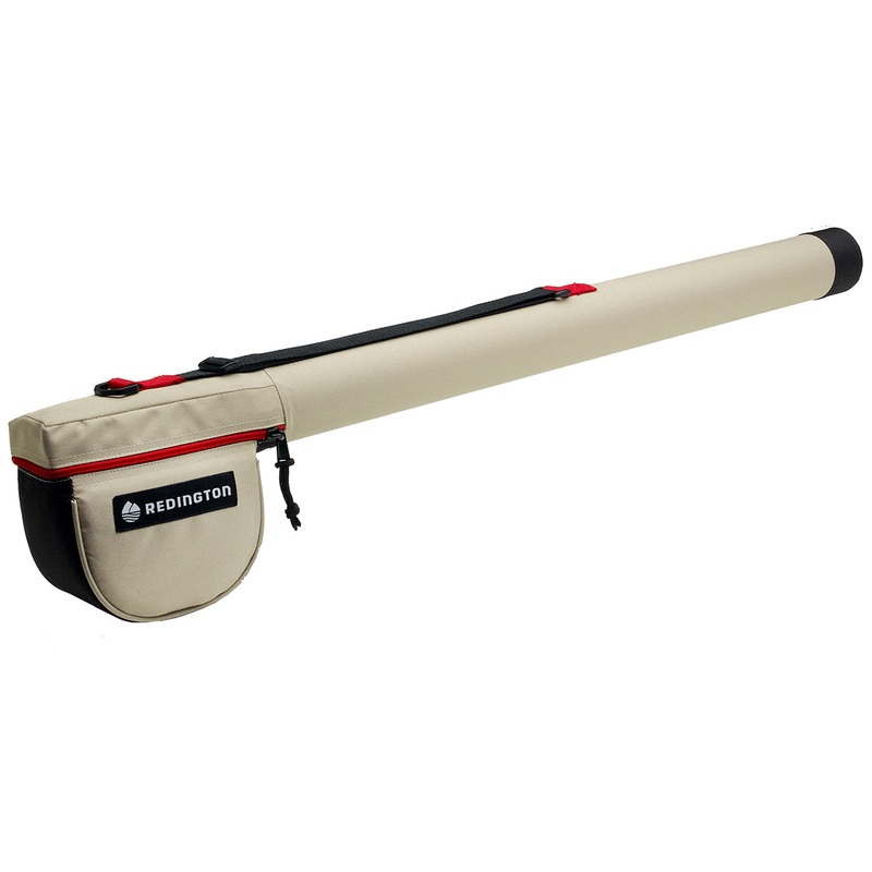 Redington Fishing Rod Travel Cases  Durable, Lightweight Hard Shell Tubes with Adjustable Straps & Reinforced Caps for Secure Storage & Travel SINGLE