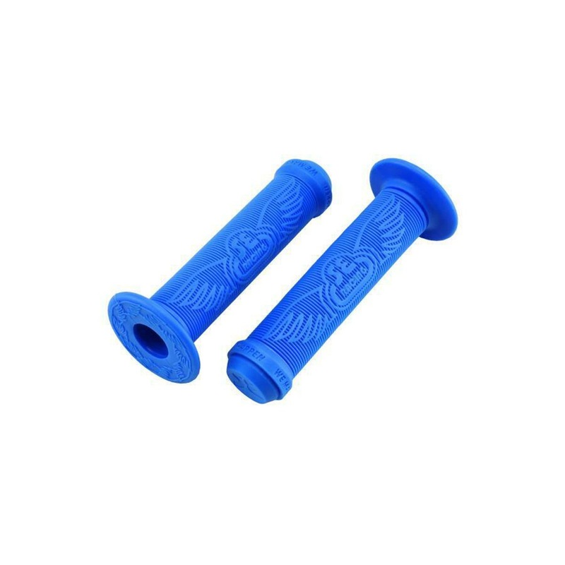 SE Bikes Racing Wing BMX Grips – Blue Blue 135mm