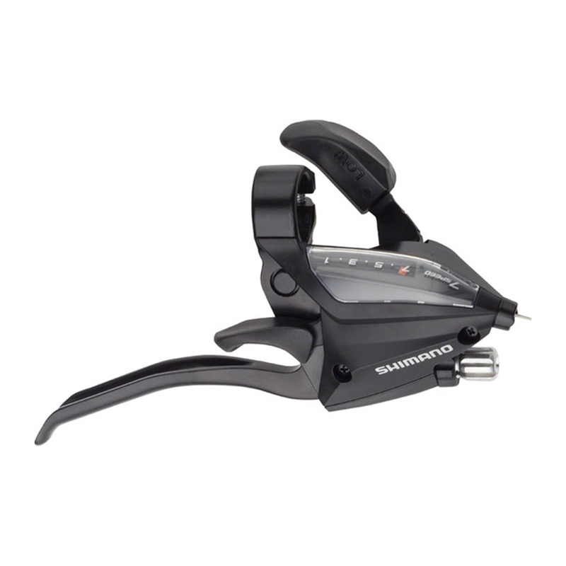 Shimano EF500 7 Spd Right Brake/Shift Lever Black Right Hand – Rear – Without Power Modulator