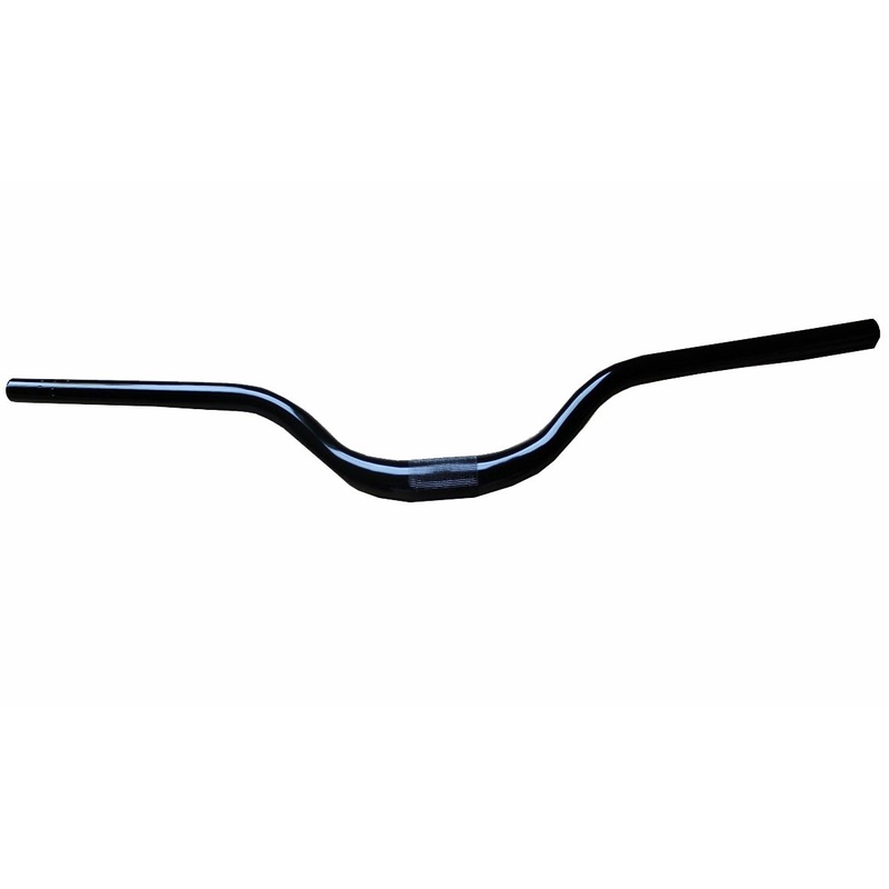 Ultracycle Alloy MTB Riser Handlebar – Black Black 31.8mm – 700mm 100mm Rise