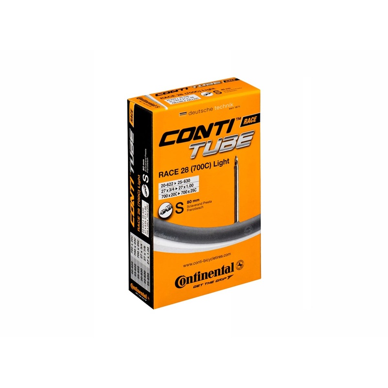 Continental 700c Race Light Tube 20 – 25c 42mm – Presta