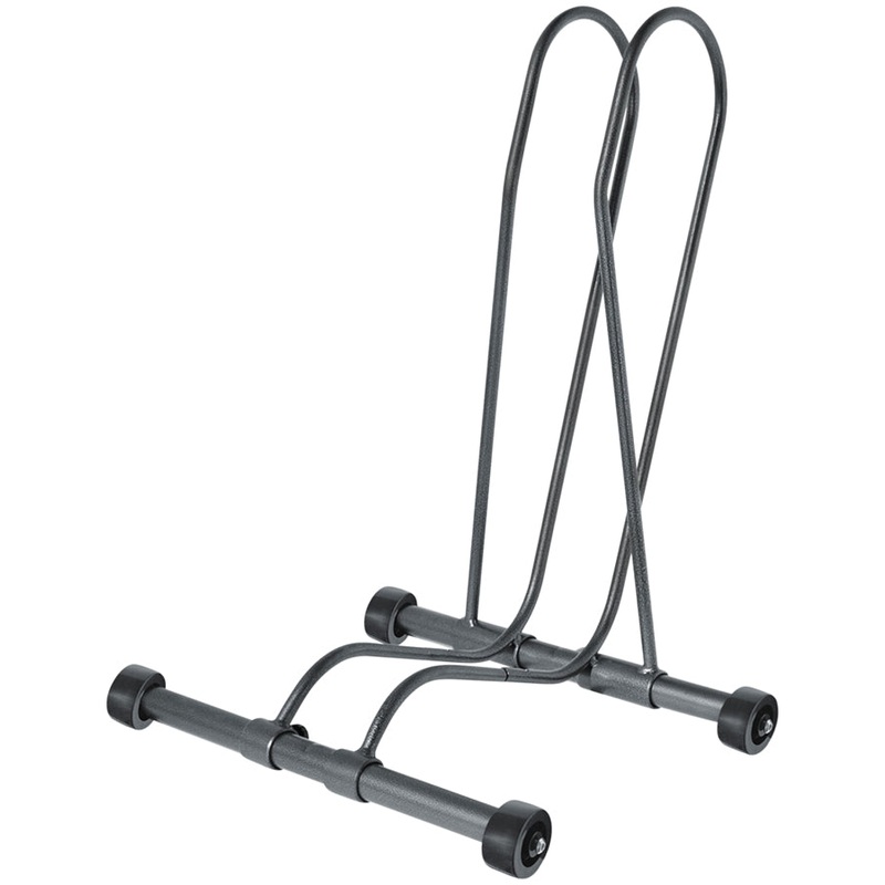 Delta Adjustable Floor Bike Stand  Heavy-Duty, Wheel-Size Adjustable, Easy-Roll, Floor-Protecting, Tool-Free, Shop-Grade Bicycle Storage Solution Rolling Adjustable Stand