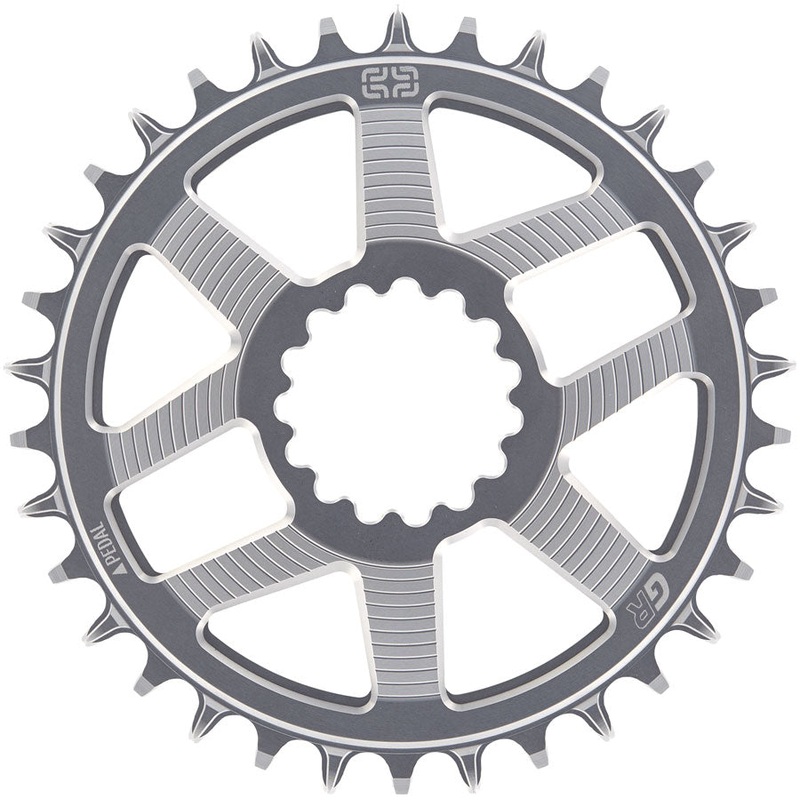 e*thirteen Helix Race GR Direct Mount Chainring – 36t, For use with Helix Race GR Crank, Black