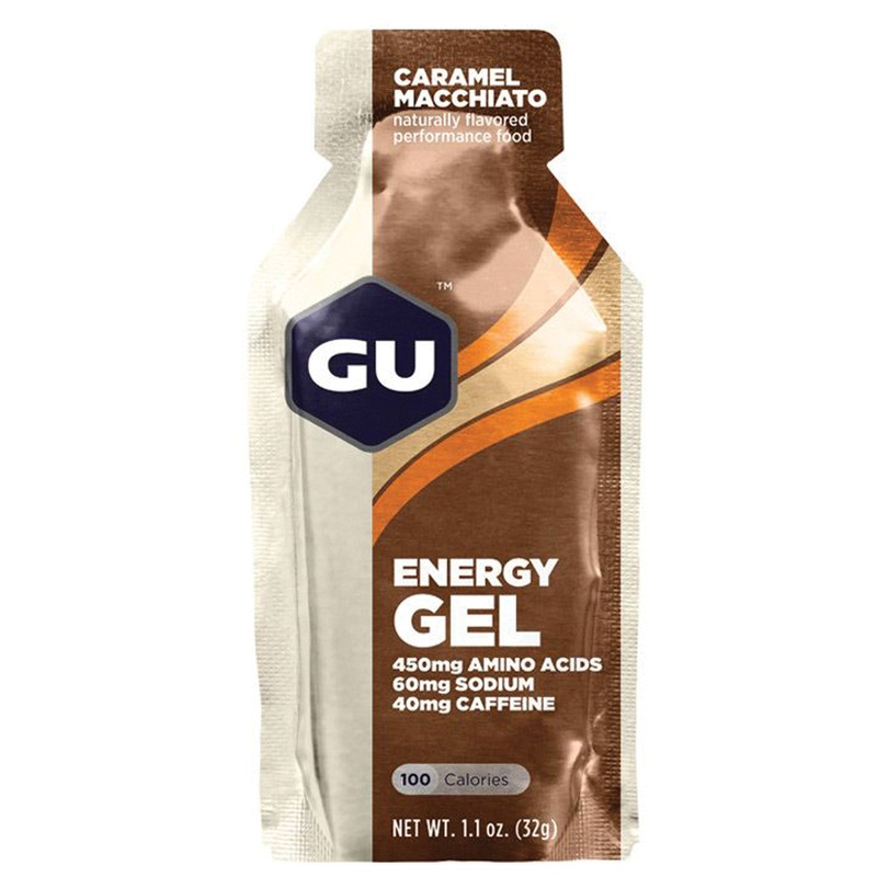 Gu Gu Gu Caramel Macchiato Energy Food: Indulge in Delicious Energy Boost! Pack of  24