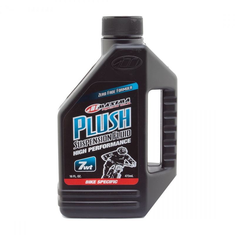 Maxima Plush Suspension Oil – High-Performance MTB Shock & Fork Fluid with Zero Fade Technology, Advanced Seal Protection & Made in the USA 7wt