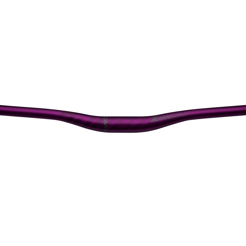 RaceFace Turbine 35 Alloy Riser Handlebar: 35 x 800mm 40mm Rise Purple
