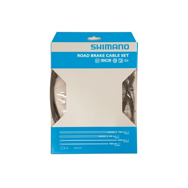 Shimano Road PTFE Brake Cable Set – Black Black
