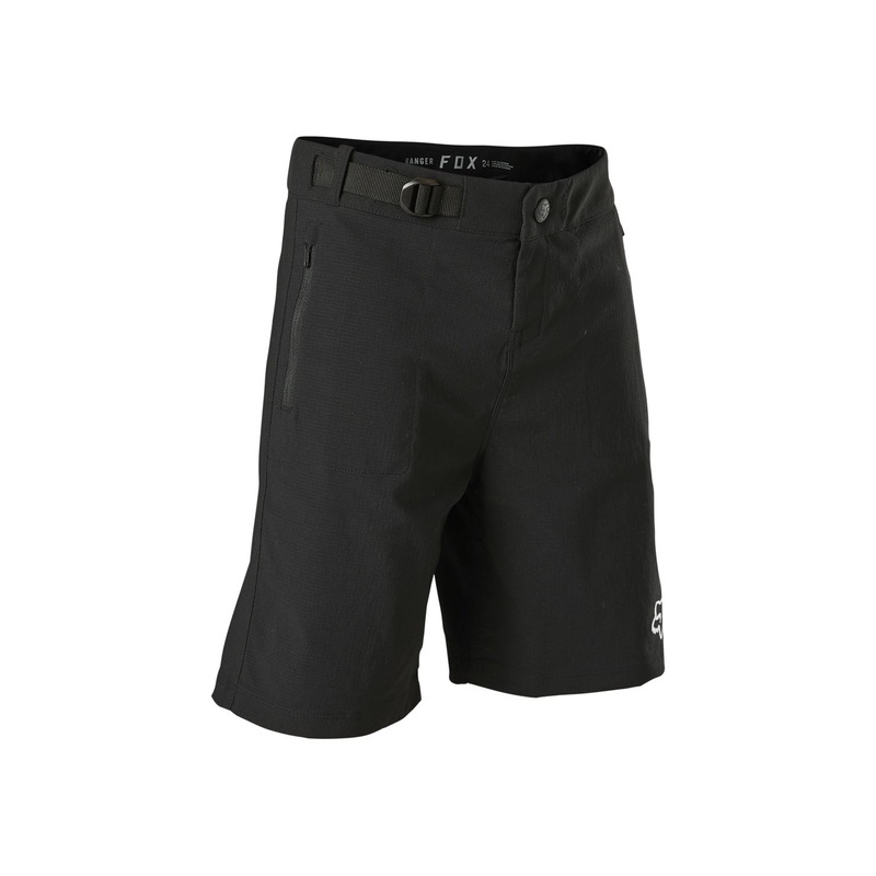 Short Fox Racing Ranger Liner Youth 26 Black