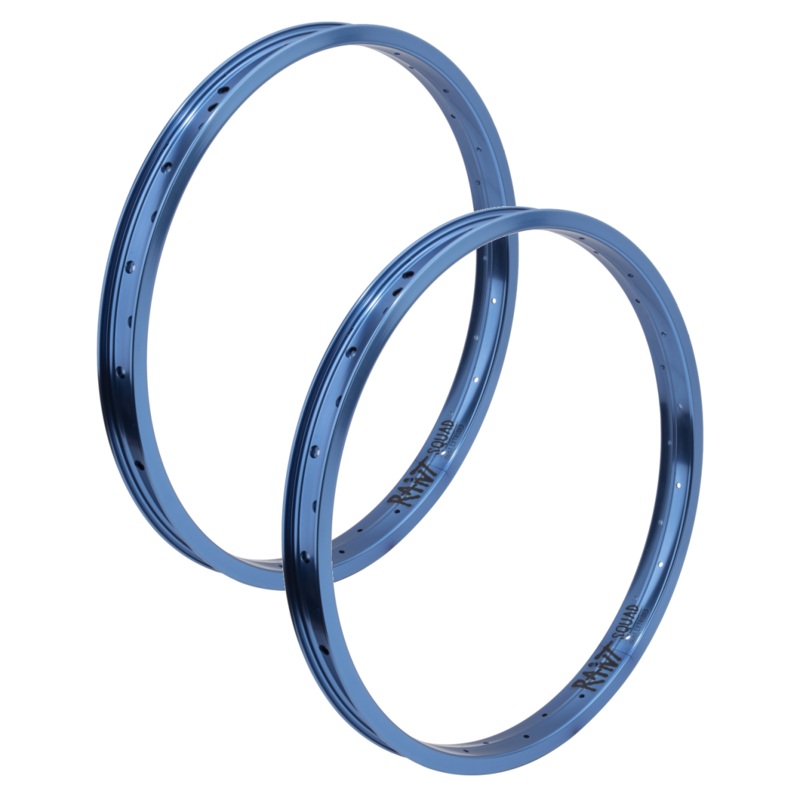 Squad Rim Rant 20in Double Wall 36H Bicycle Wheels – Lightweight, Strong, Tube-Only Compatibility