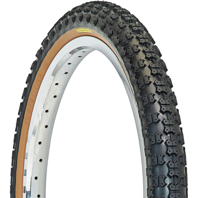 Tioga Comp III BMX Tires  20 x 2.125 & 20 x 1.75 Clincher Wire Bead, Skinwall, 60tpi, High-Performance Rubber, Durable Sidewall Protection 20×2.125