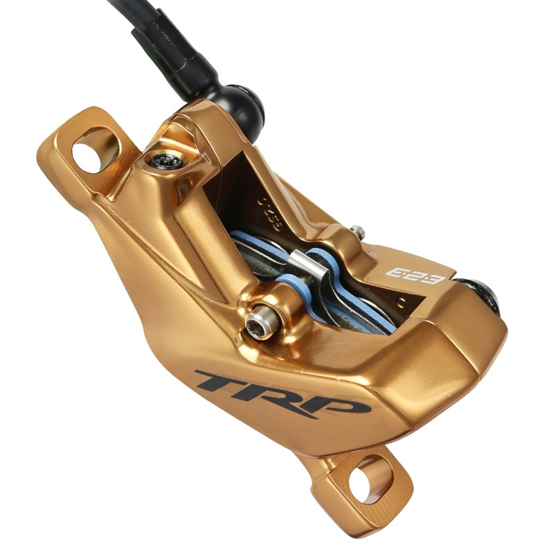 DH-R EVO & EVO PRO Disc Brake Caliper Gold Front/Rear Performance Resin