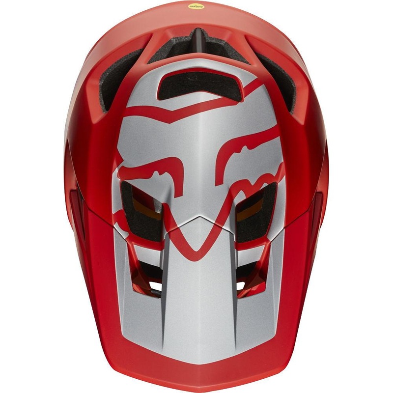 Fox Racing Proframe Ltd Edition Full Face Helmet – Bright Red Bright Red Small